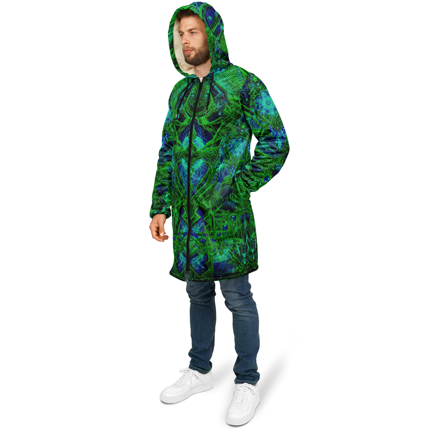 Cosmic Cross Green Cloak