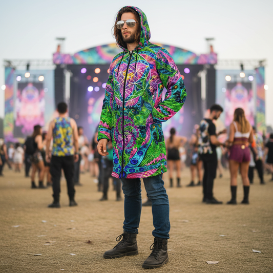 Psy Tribal Shroom Cloak