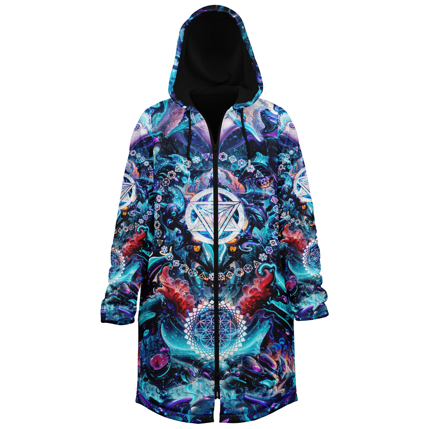 Alien Cyber Punk Mech Cloak