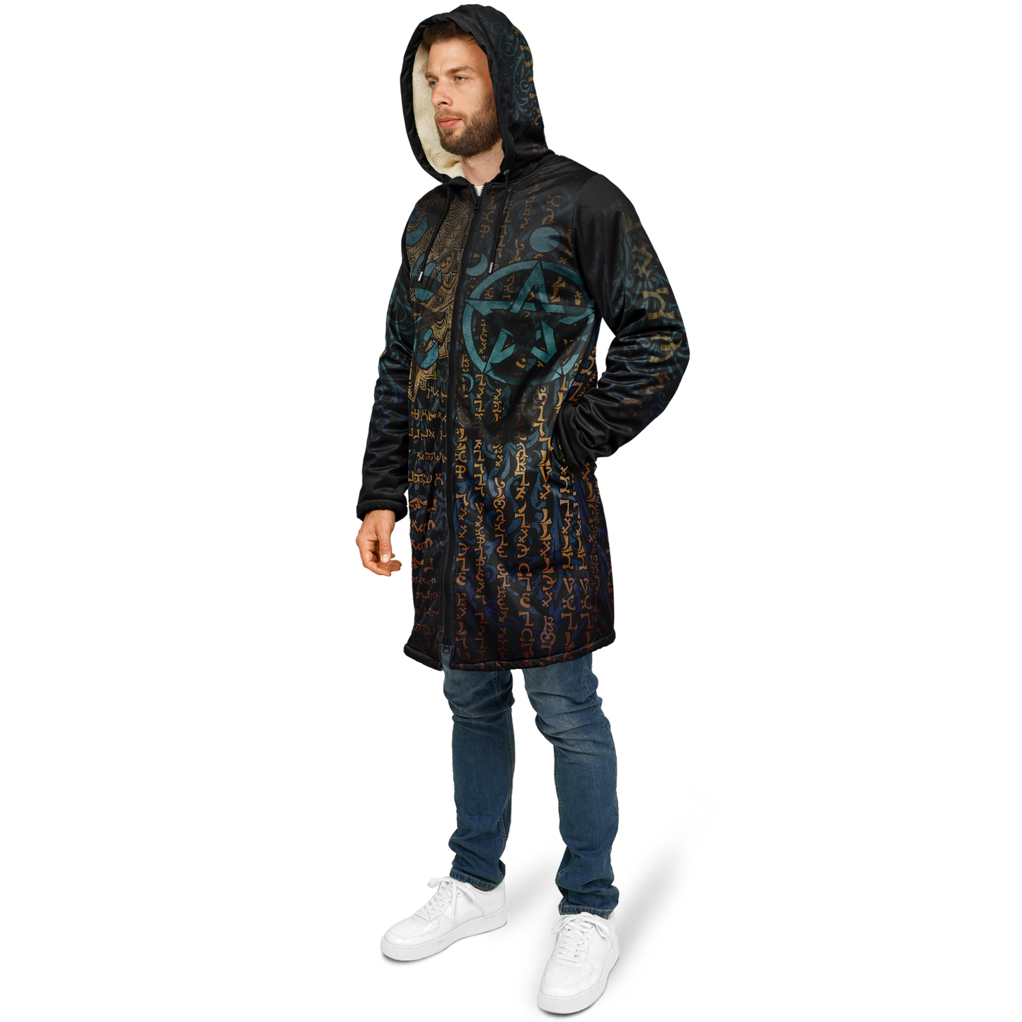 Enochian Vision Teal Cloak