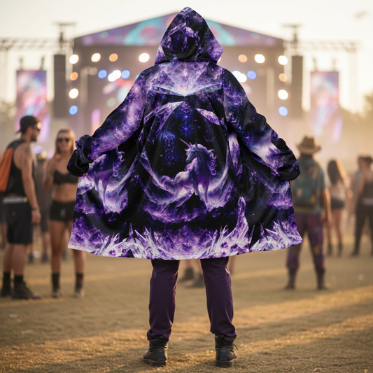 Amethyst Unicorn Cloak