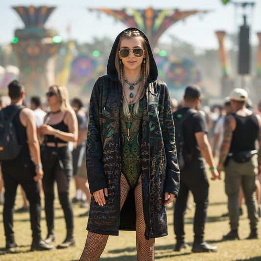 Enochian Vision Green Cloak