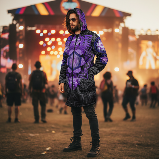 Angel Catcher Purple Cloak