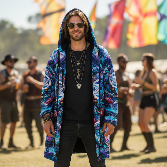 Alien Cyber Punk Mech Cloak