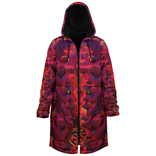 Shroom Flower of Life Red Cloak