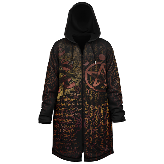 Enochian Vision Orange Cloak