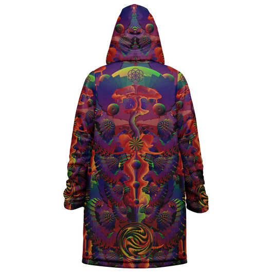 Shroom Flower of Life Ultra Rainbow Cloak