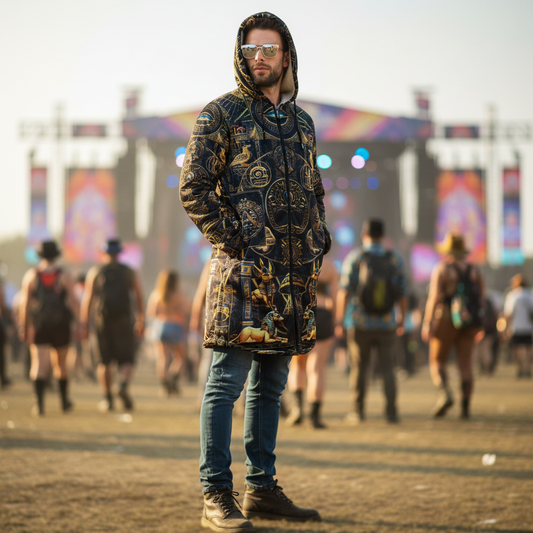 Egyptian Atlantis Gold Cloak