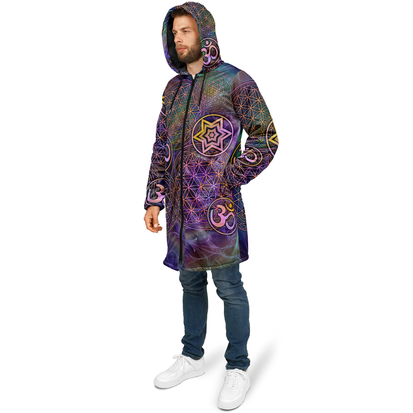 Sacred Geo Dark Cloak