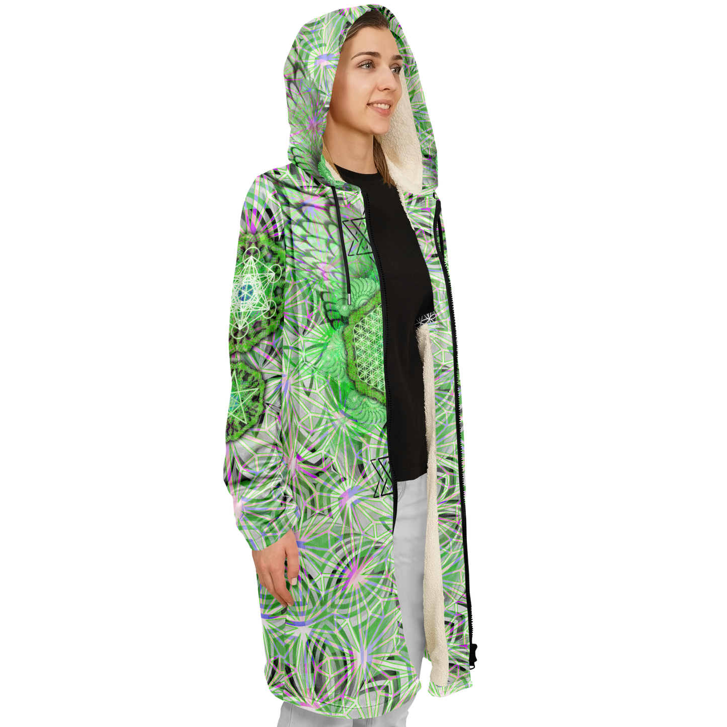 Angel Catcher Light Green Cloak