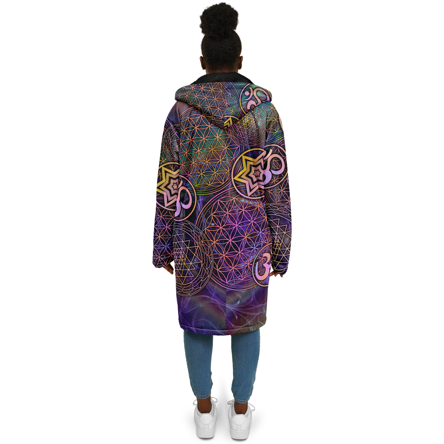 Sacred Geo Dark Cloak