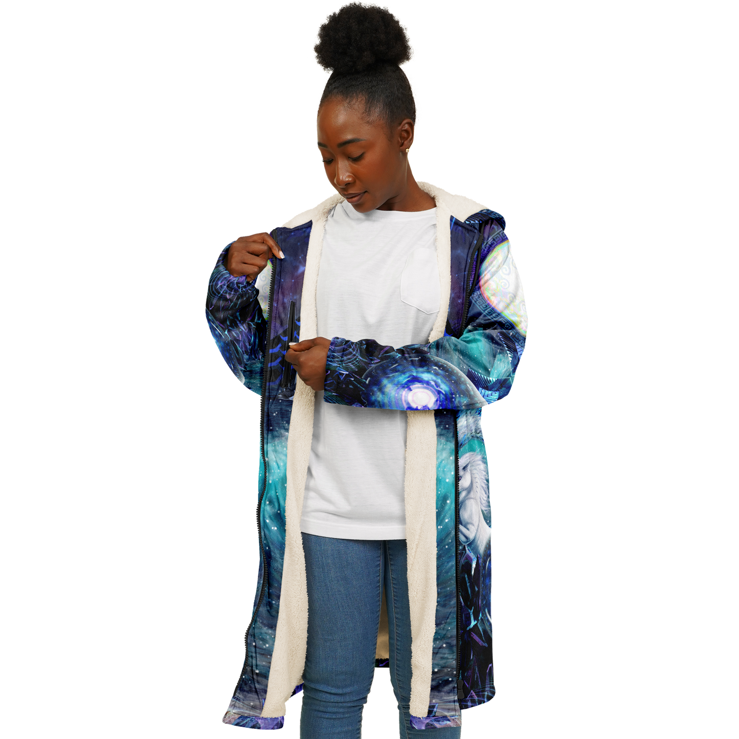 Blue Sorceress Cloak