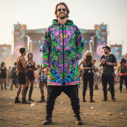 Psy Tribal Shroom Cloak