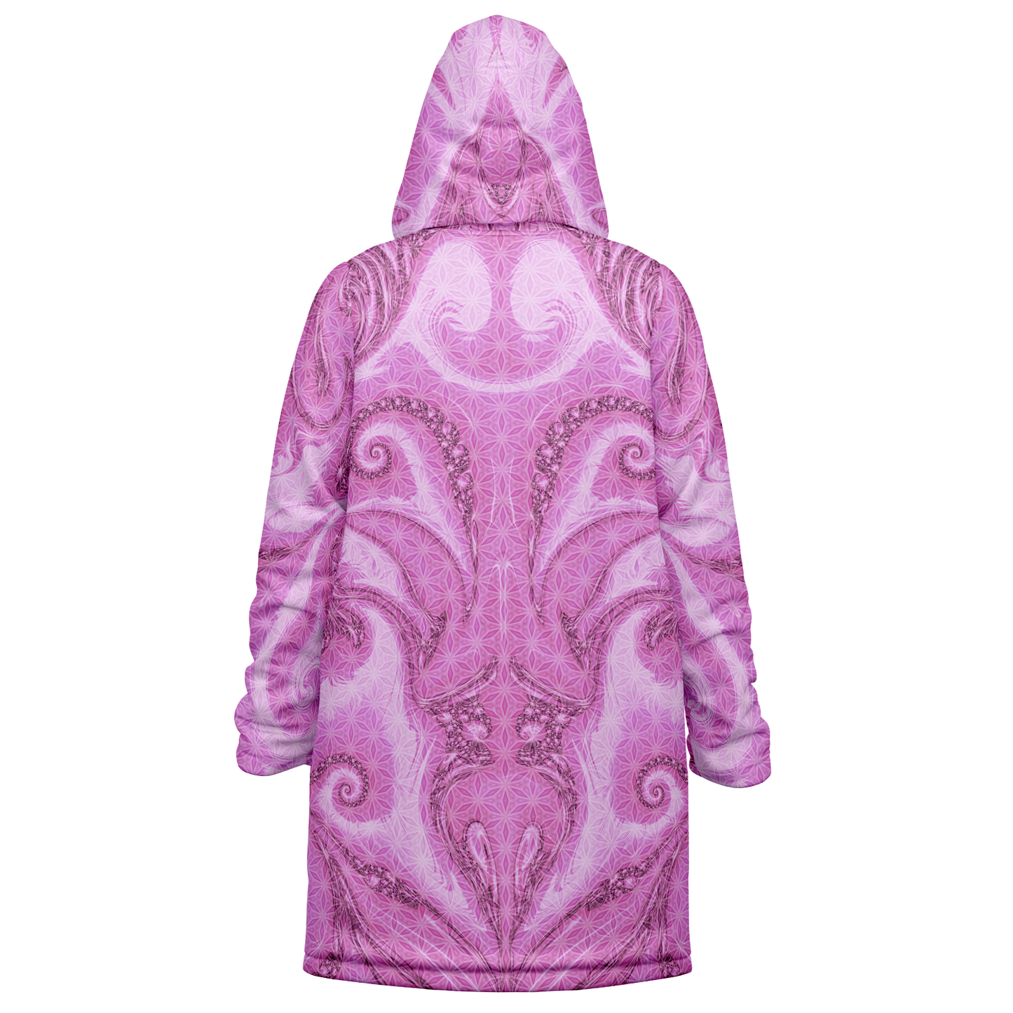 Pink Cosmic Flower of Life Cloak