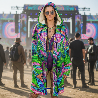 Psy Tribal Shroom Cloak