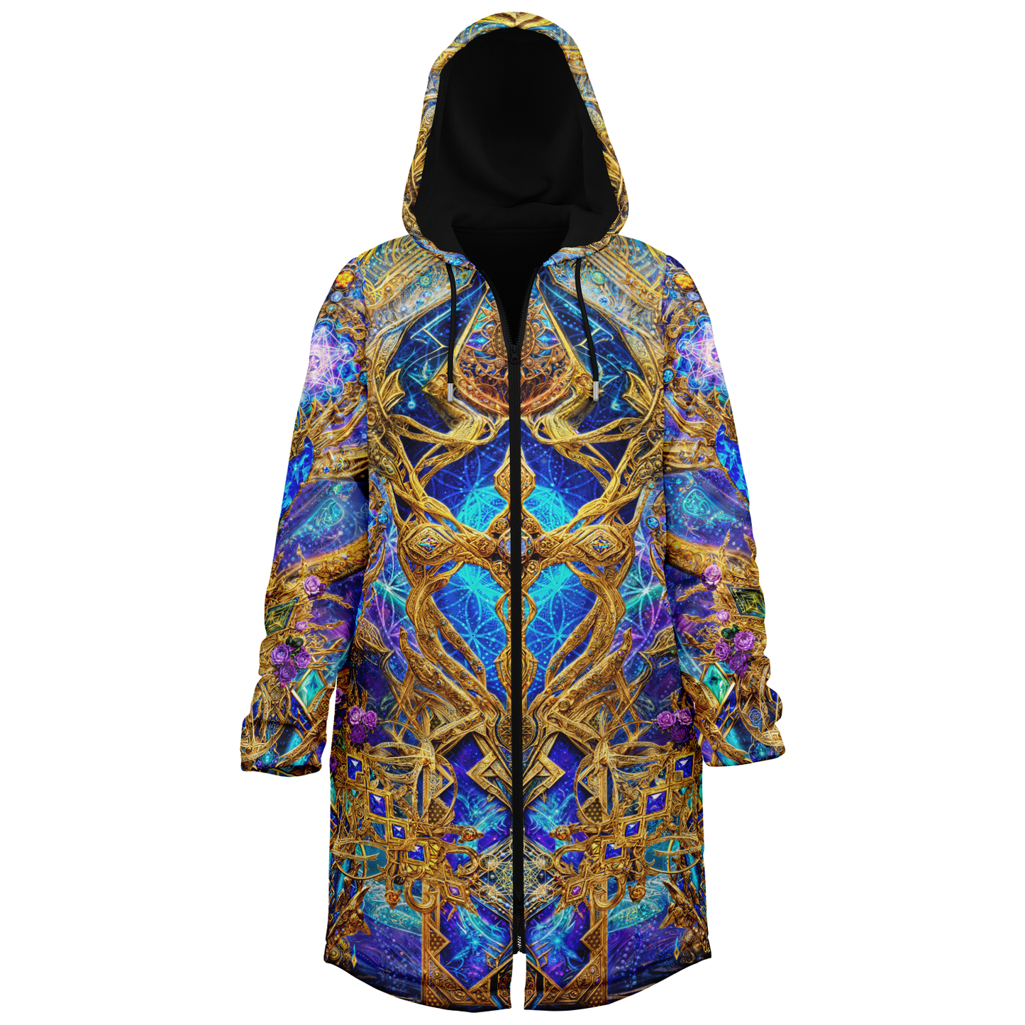 Cosmic Cross Gold Cloak