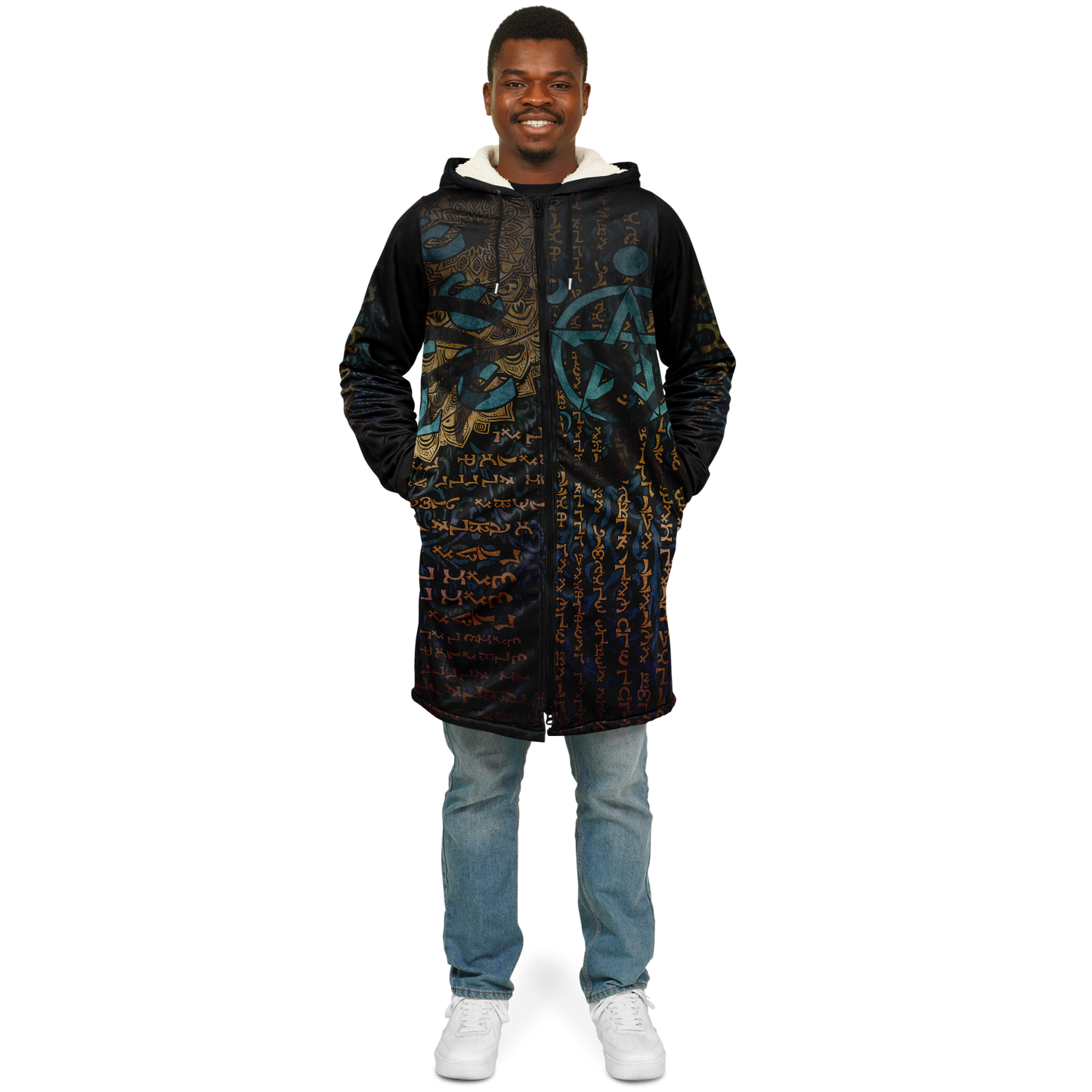 Enochian Vision Teal Cloak