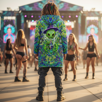 Wizard Stoner Alien Cloak