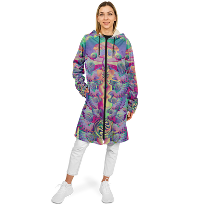 Shroom Flower of Life Pastel Rainbow Cloak