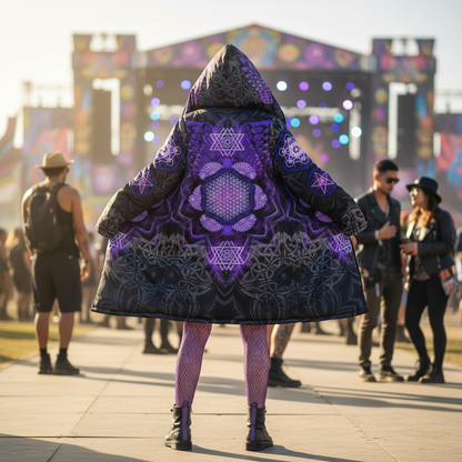 Angel Catcher Purple Cloak
