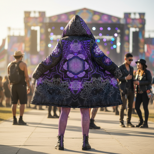 Angel Catcher Purple Cloak