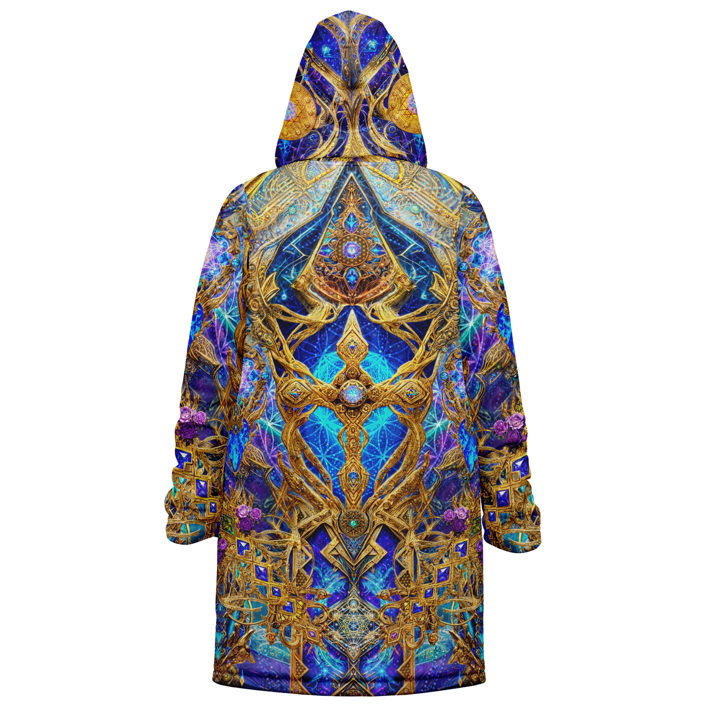 Cosmic Cross Gold Cloak