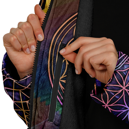 Sacred Geo Dark Cloak