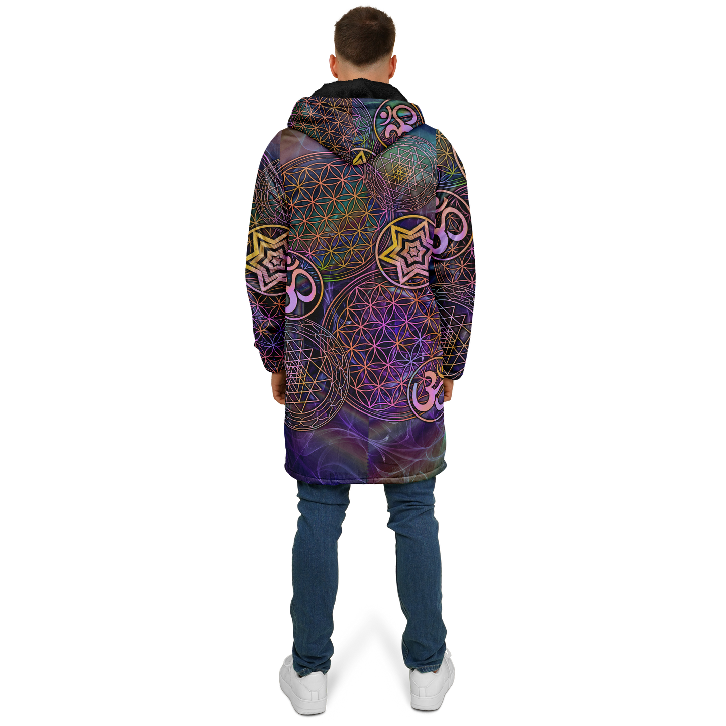 Sacred Geo Dark Cloak