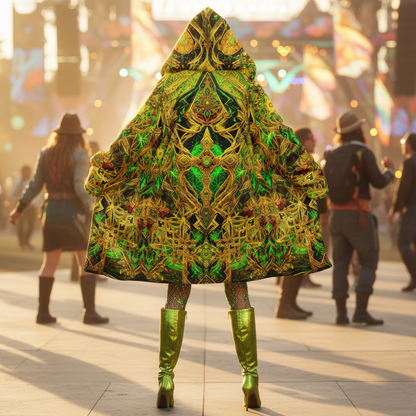 Cosmic Cross Yellow Cloak