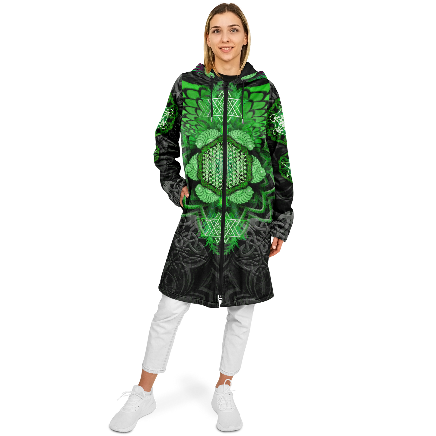 Angel Catcher Green Cloak