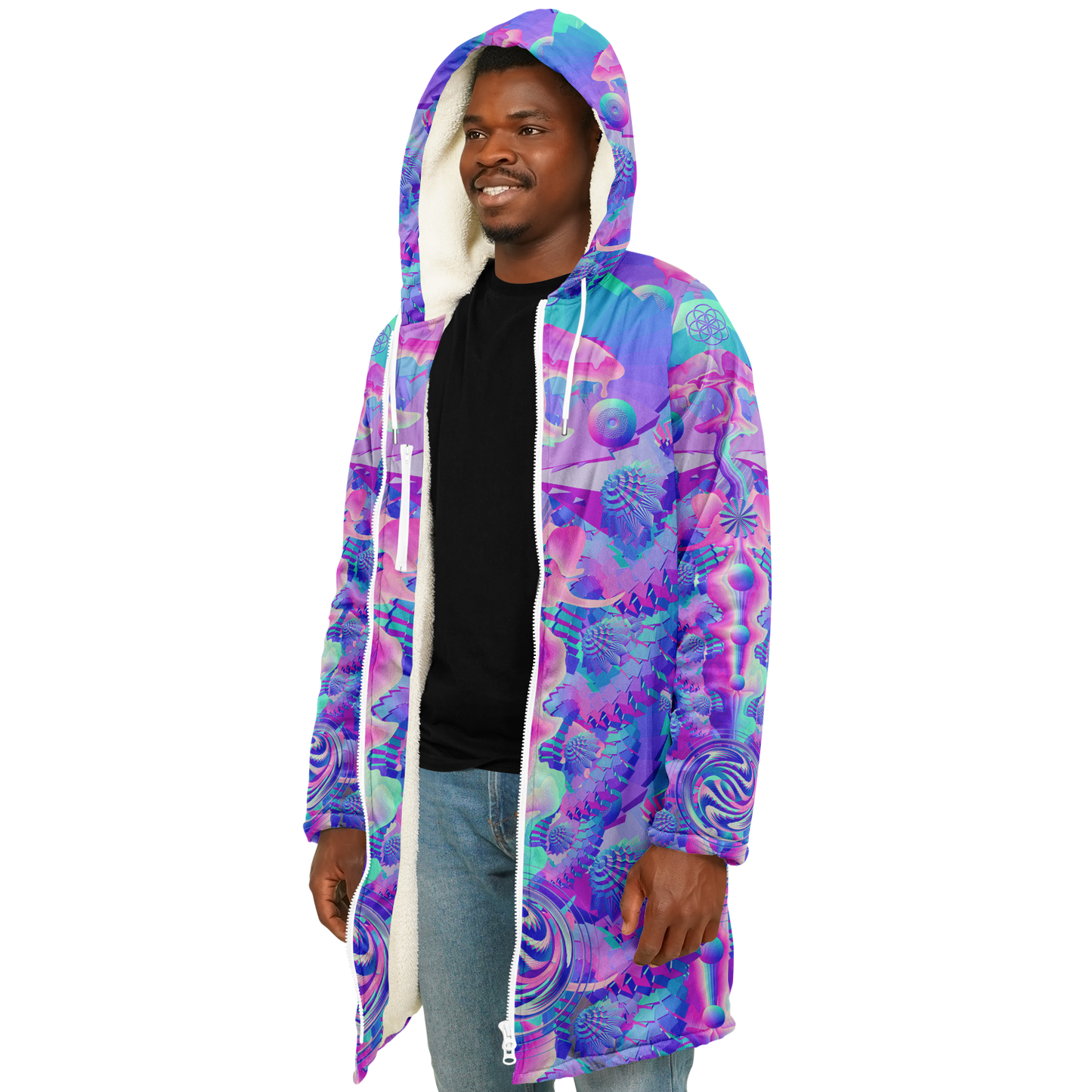 Shroom Flower of Life Cloak