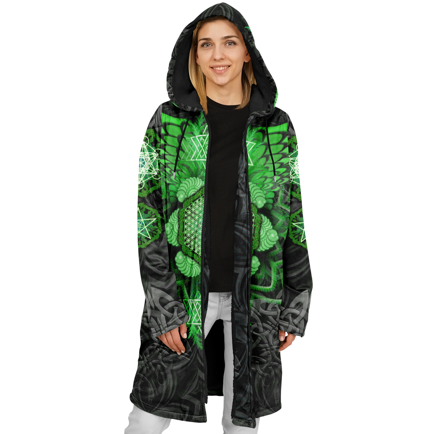 Angel Catcher Green Cloak