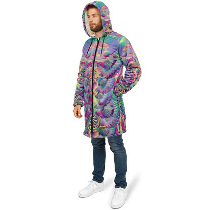 Shroom Flower of Life Pastel Rainbow Cloak