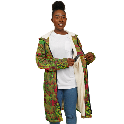 Shroom Flower of Life Green Cloak