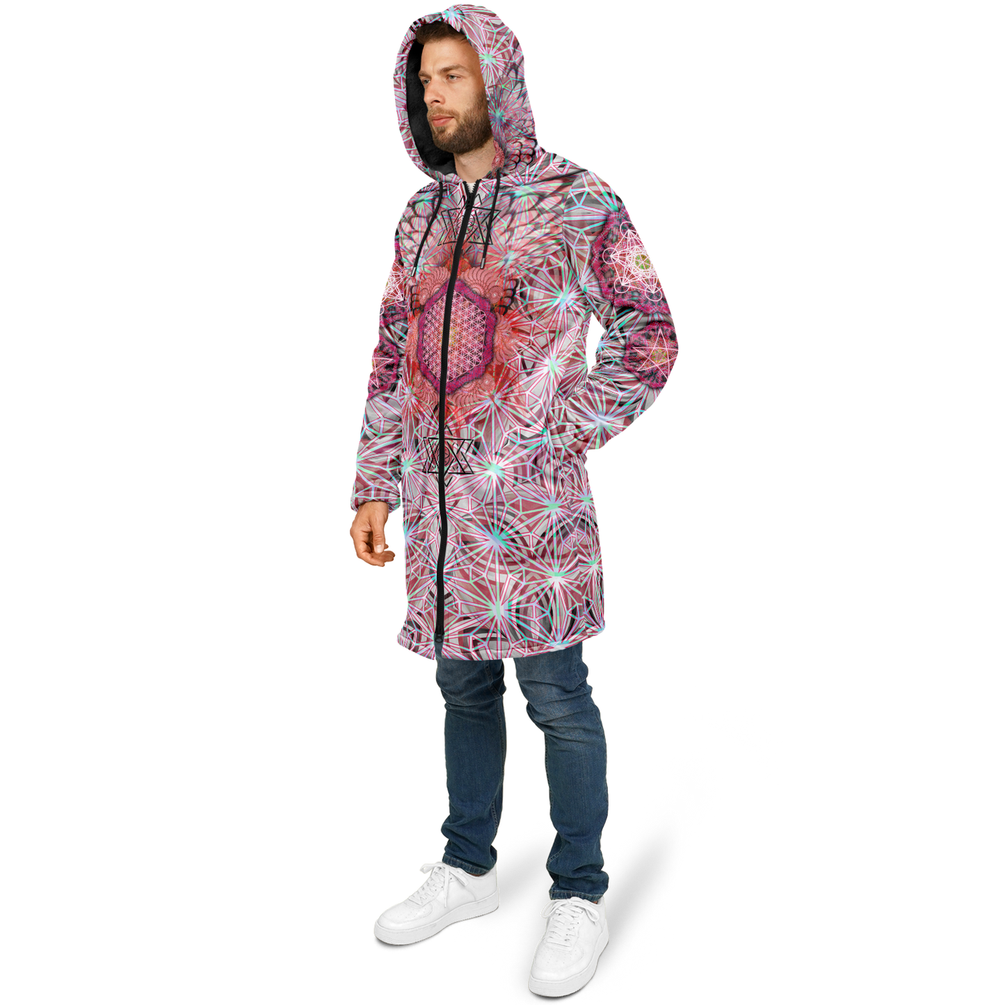 Angel Catcher Light Red Cloak