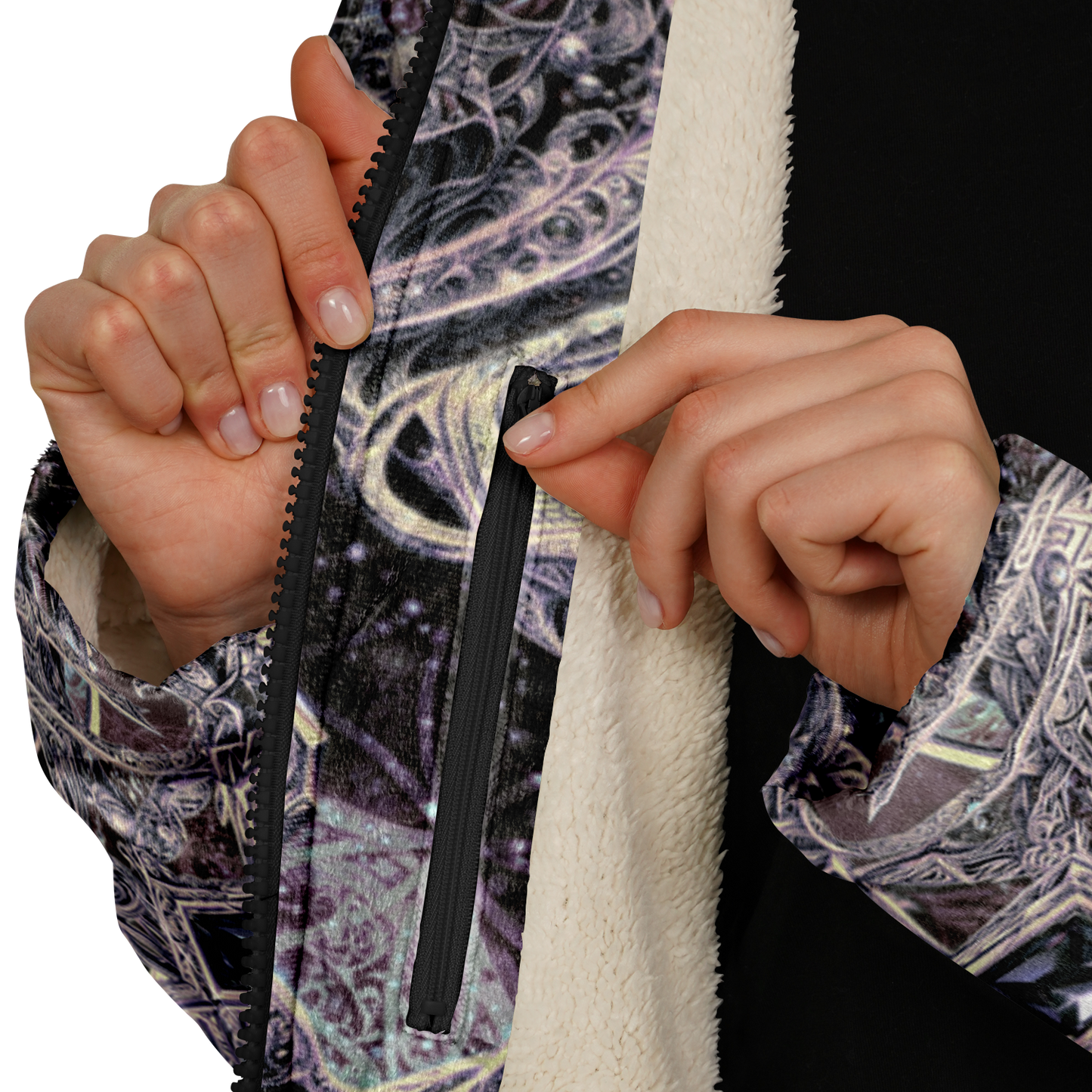 Cosmic Cross Silver Cloak