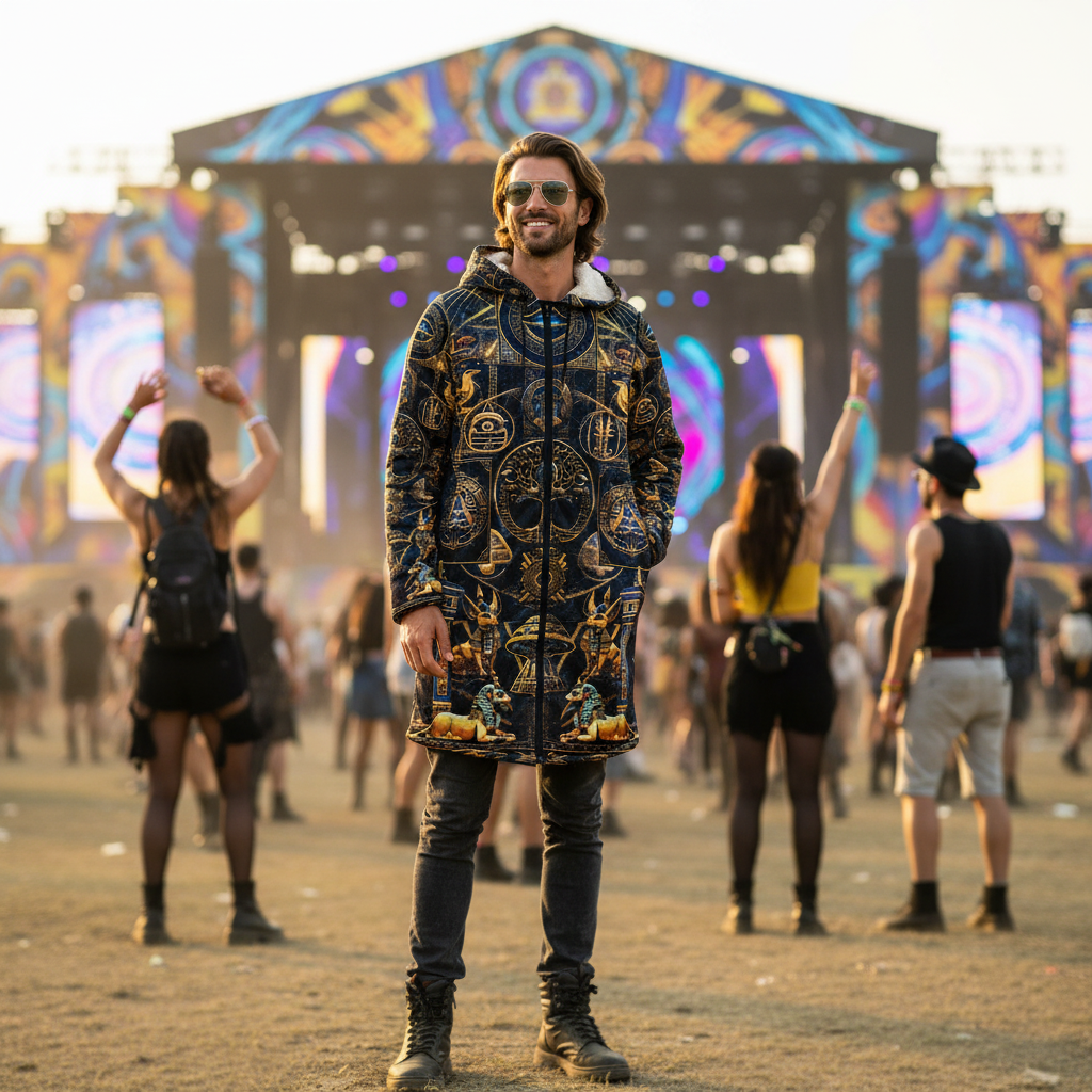 Egyptian Atlantis Gold Cloak