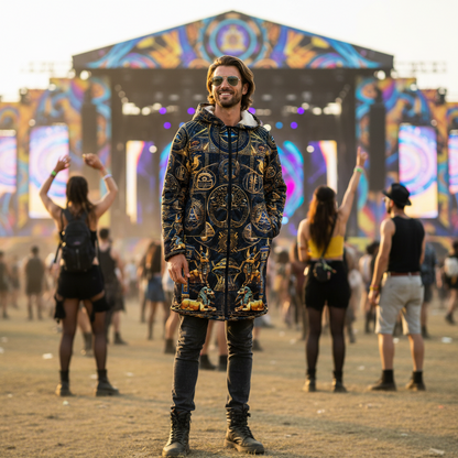 Egyptian Atlantis Gold Cloak