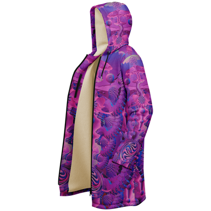 Shroom Flower of Life Pink Cloak
