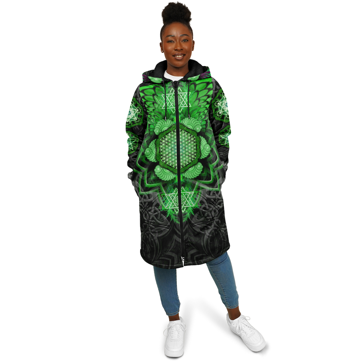 Angel Catcher Green Cloak