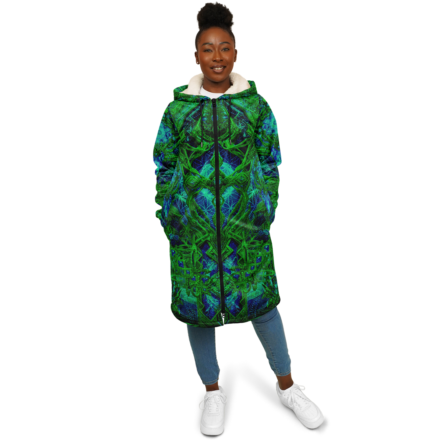 Cosmic Cross Green Cloak