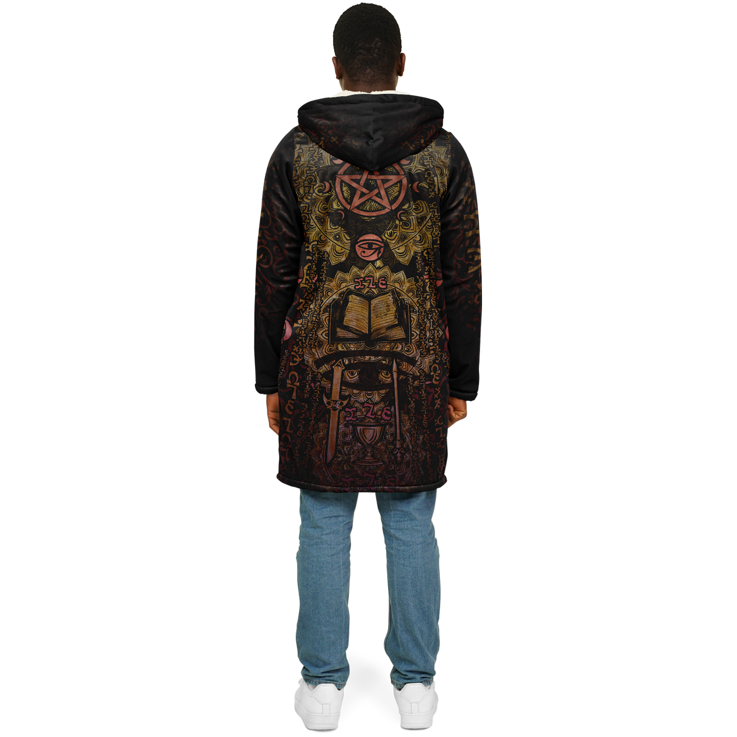 Enochian Vision Orange Cloak