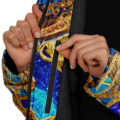 Cosmic Cross Gold Cloak