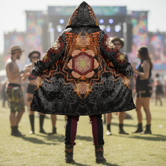 Angel Catcher Orange Cloak