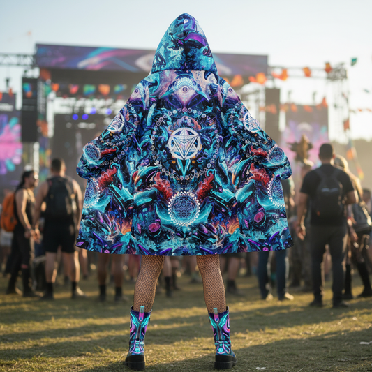 Alien Cyber Punk Mech Cloak