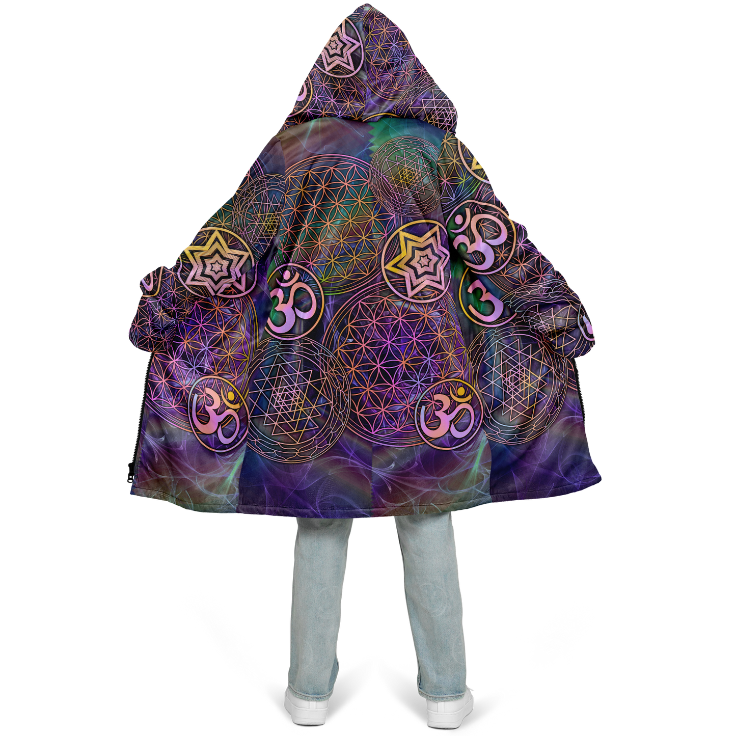 Sacred Geo Dark Cloak