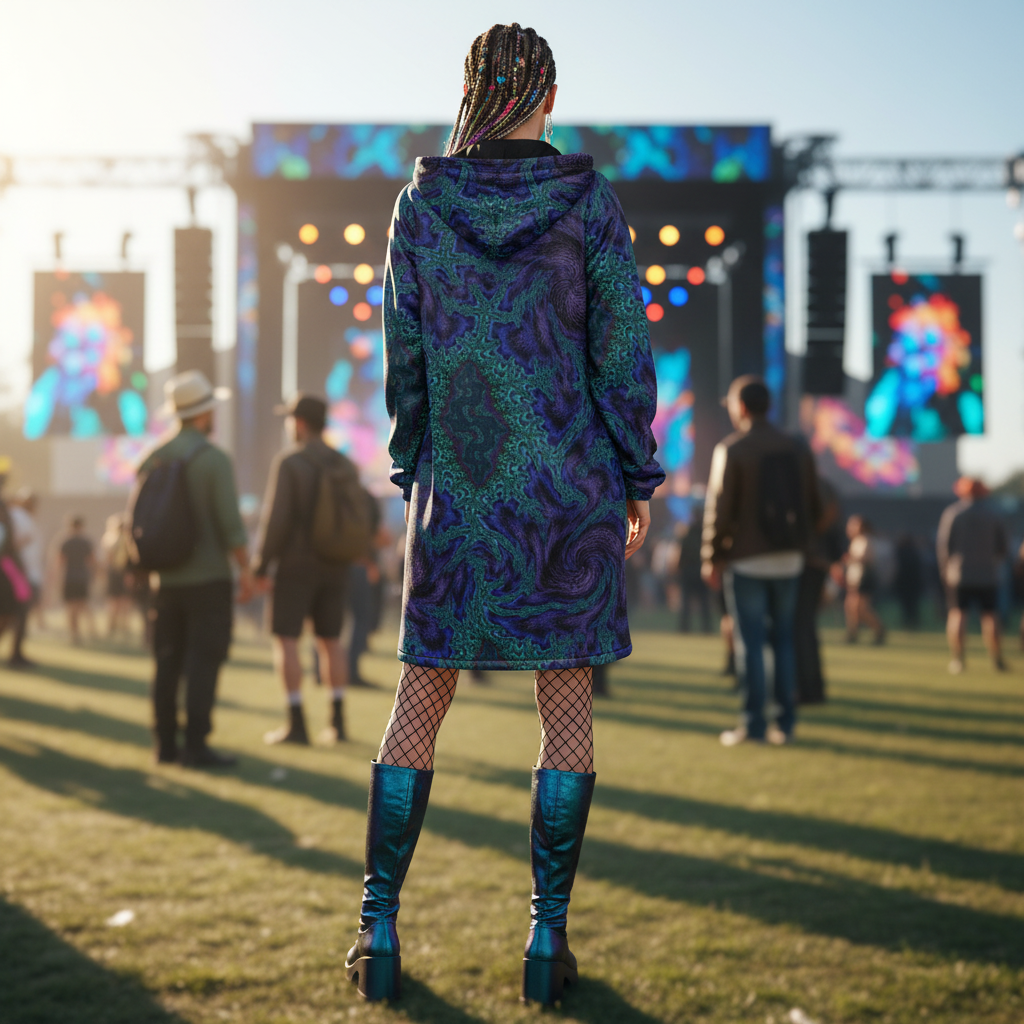Feathery Fractal Cloak