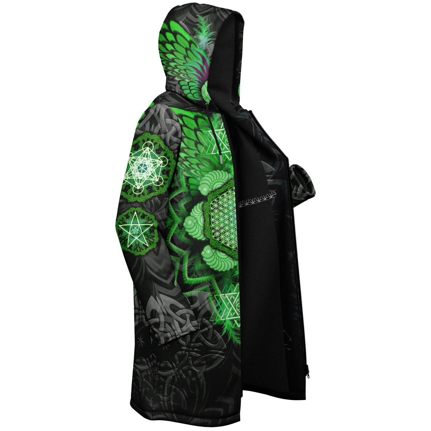 Angel Catcher Green Cloak