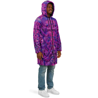 Shroom Flower of Life Pink Cloak