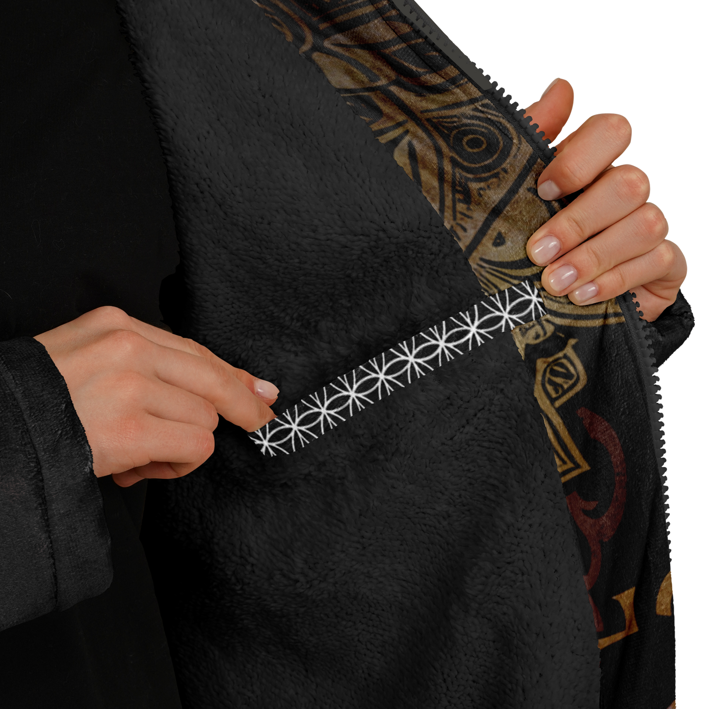 Enochian Vision Orange Cloak